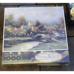 Spingbok 1000‎ Piece Puzzle -  Thomas Kinkade Lamplight Village